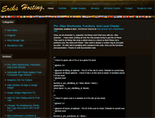Tablet Screenshot of erikshosting.com